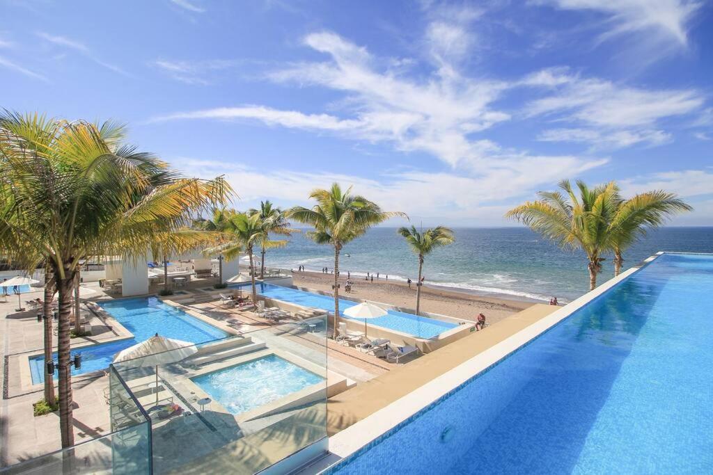 Harbor 7010 By Moikkarentals Beachfront 600Mb Wifi Puerto Vallarta Zewnętrze zdjęcie